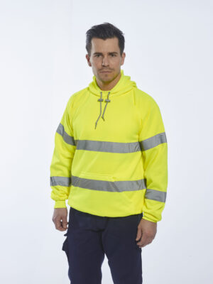 Hi-Vis Hooded Sweatshirt