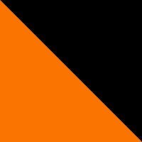 Black/Orange